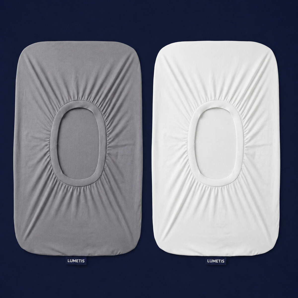 Fronha Premium em Nylon Fresco e Suave — Ajusta-se Facilmente para Noites Mais Frescas e Confortáveis