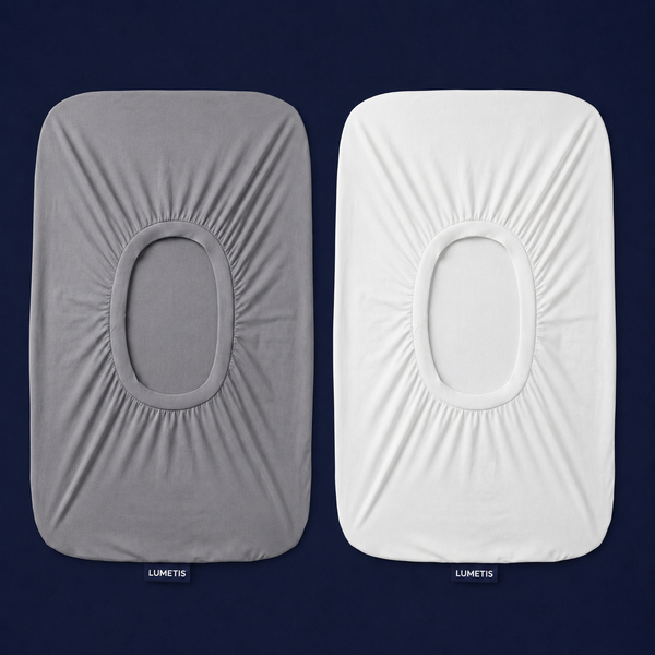 Fronha Premium em Nylon Fresco e Suave — Ajusta-se Facilmente para Noites Mais Frescas e Confortáveis