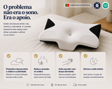 Almofada Cervical Lumetis™ - O segredo do dorminhoco lateral e dorsal